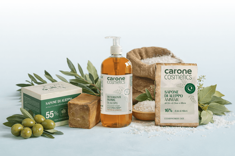 Sapone di Aleppo naturale