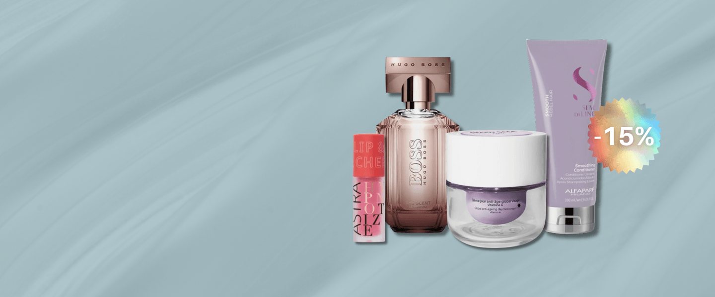 -15% su Beauty con il codice WOMEN15